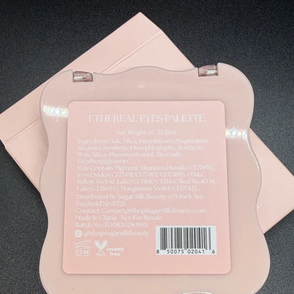 3/$15 🌸 Sugar Silk Beauty Ethereal Eyes Palette